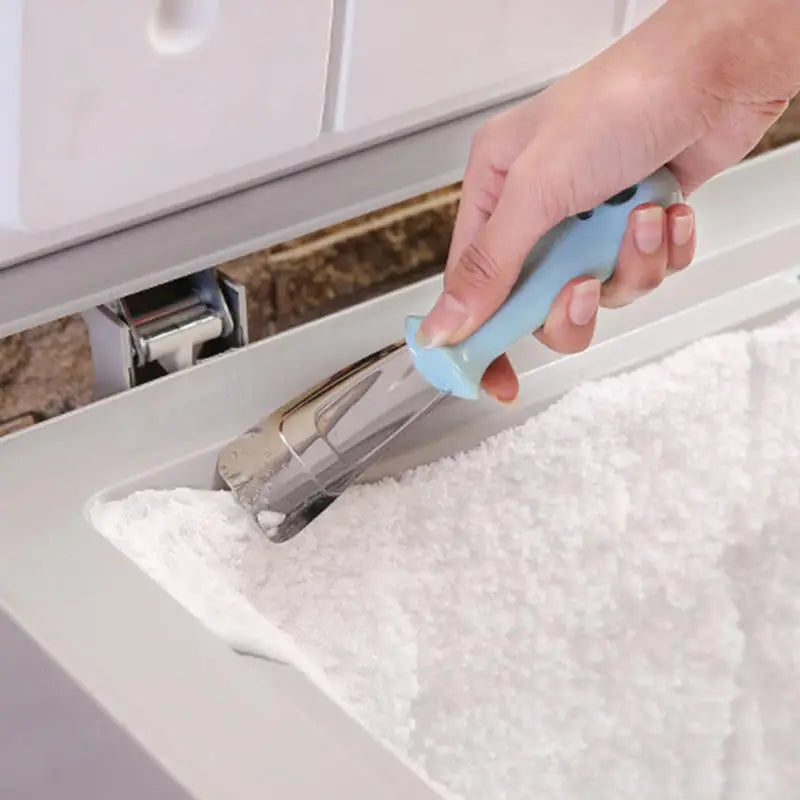 Edelstahl Gefrierschrank Schaber Enteiser Werkzeug Tragbar Kühlschrank Eis Reinigung Schaufel Haushalt Entfrostung Gadget Küche Zubehör