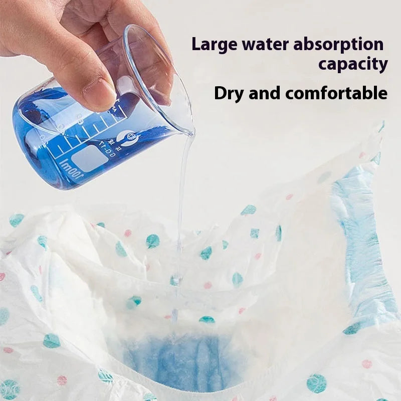 DUTRIEUX Einweg-Windeln Auslaufsicher - 10 Stk, Saug, Uni