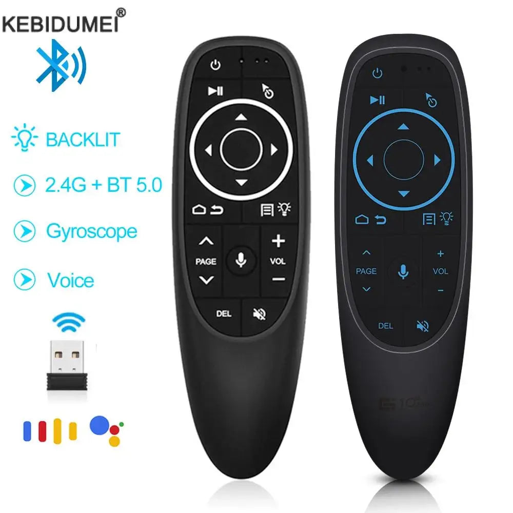 kebidumei G10S PRO Air Mouse Stimme - 2.4G BT IR Gyroskop