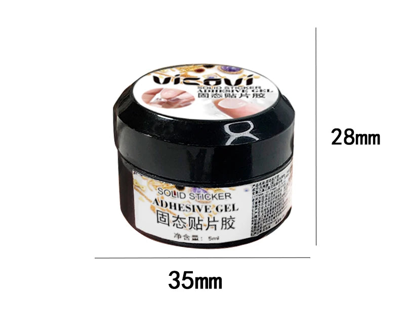 MAFANAILS GYNET Starker Nagelkleber - 5ml 3.5x2.8cm UV