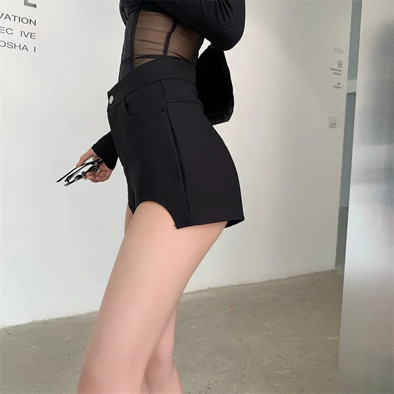 Summer Women T Shirt  Woman Clothes Long Sleeve Tops Spring Black Slim Tshirt Female Crop Top Tee elegant Skinny Y2k