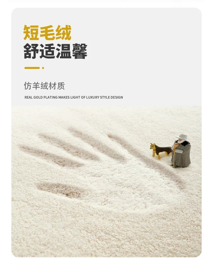 Anti-Slip Bedroom Bedside Mat Lovely Cat Carpet Soft Home Floor Mats Cute Cartoon Long Rug Decor Doormat