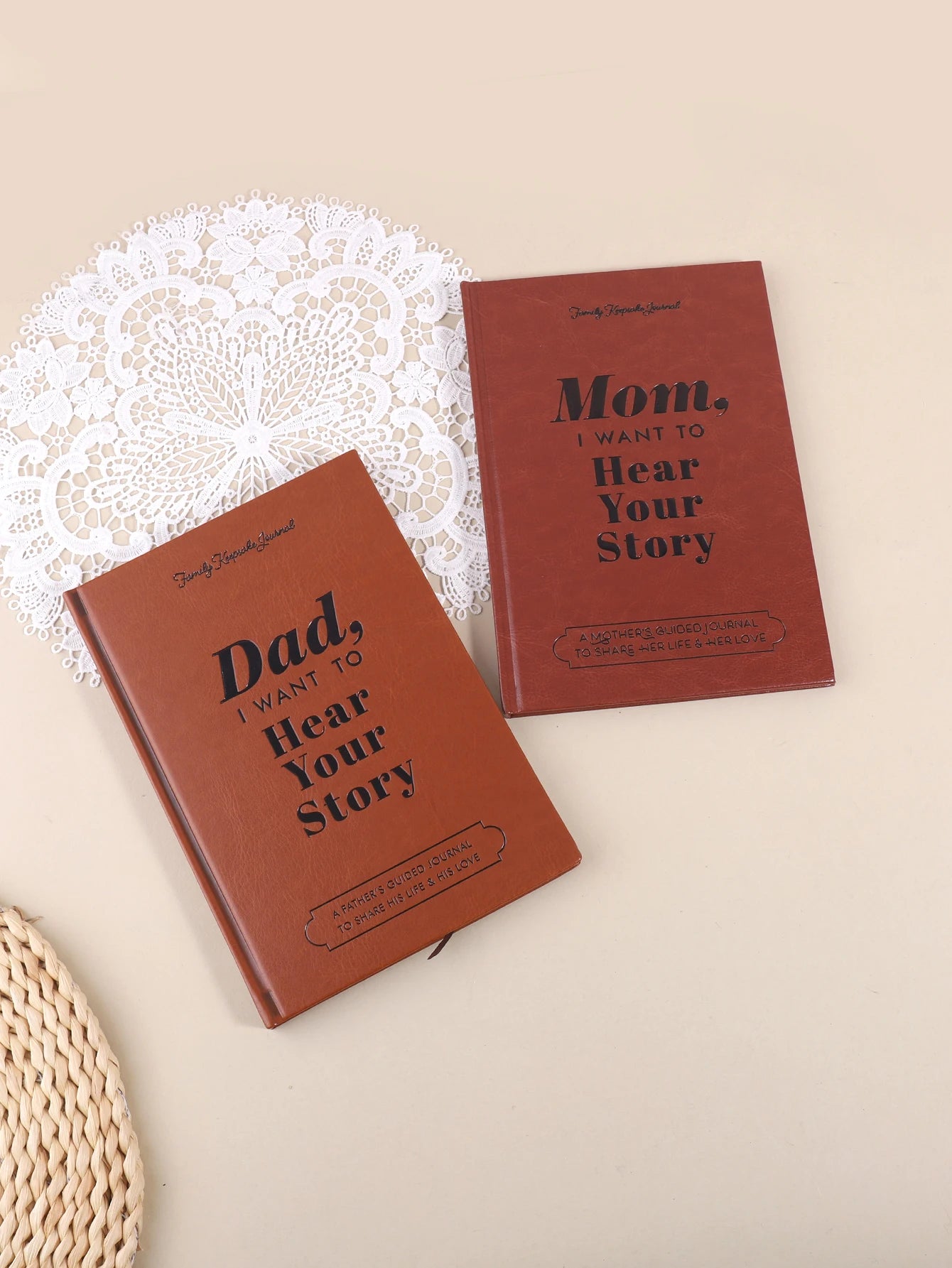 Choice Mom Ledercover Notizbuch - A5 120 Seiten Geschenk