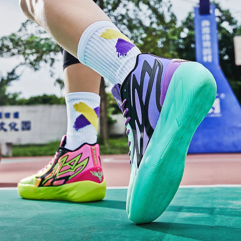 Men Sneakers Luxury Fashion Male Basketball Shoe Train Sports Colorful Non-Slip Zapatillas De Hombres High Quality Tennis Shoes