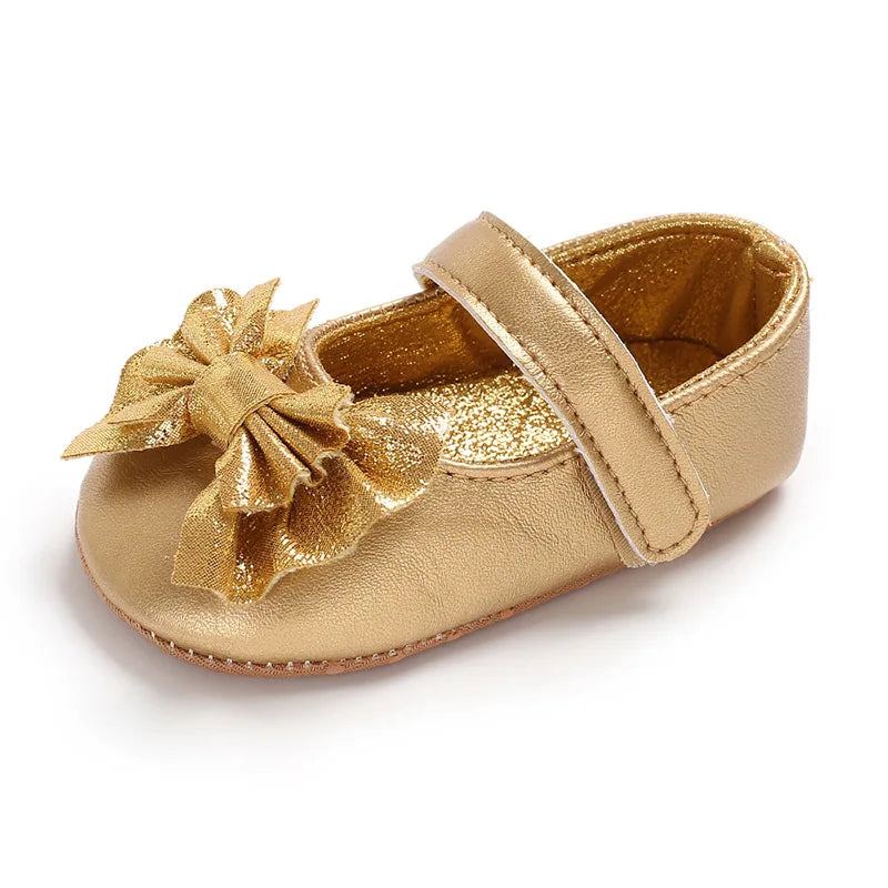 BabyStep Lauflernschuh Schleife - Weiche Sohle 10 Cm
