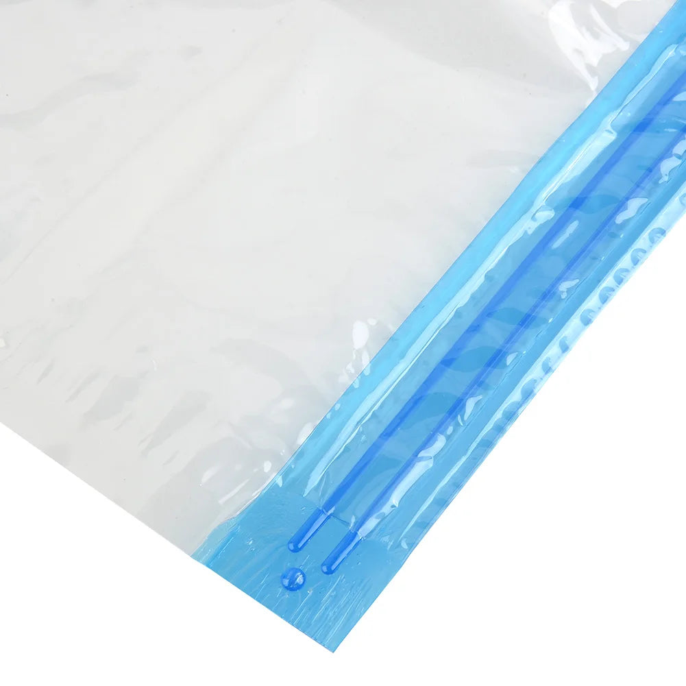 Transparent Vacuum Bag Folding Compressed Space Saving Clothes Storage Vacuum Storage Bag Household 1 Pcs