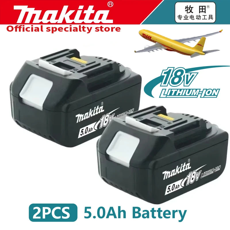 Makita Genuine 18V Battery 6Ah Rechargeable Power Tools Battery 18V makita with LED Li-ion Replacement LXT BL1860B BL1860 BL1850