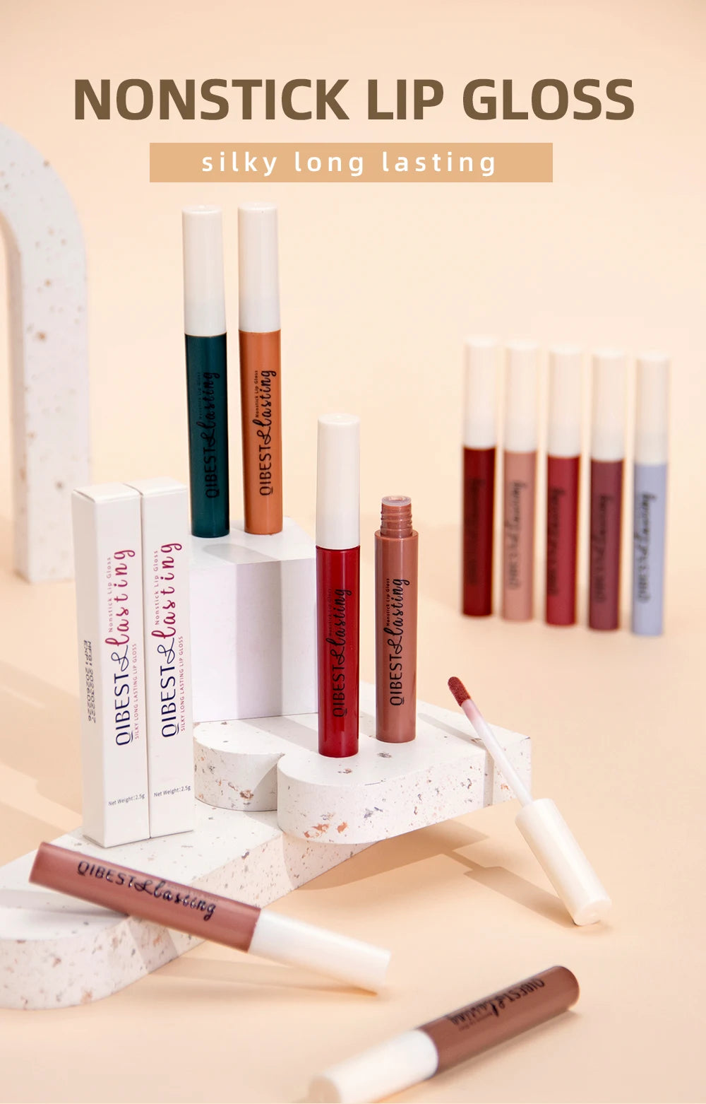 QIBEST Matte Liquid Lipstick