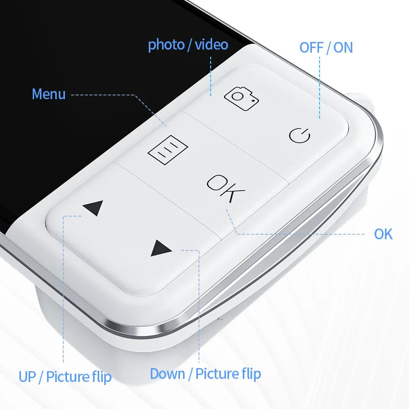 Digital Otoscope with Gyroscope 3.9MM 4.5 " IPS Ear Scope Camera 1080P Ear Wax Removal Tool For Home Ear Infection Detector