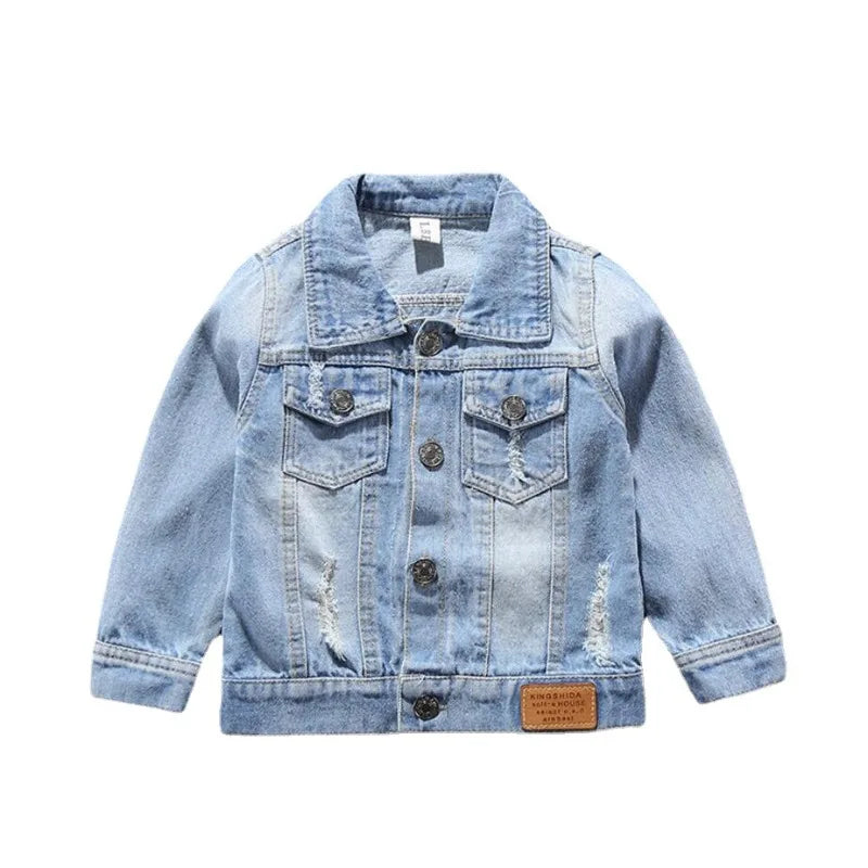 Mickey Minnie Jeansjacke Koreanisch - Denim, Unisex, Gr.1-12