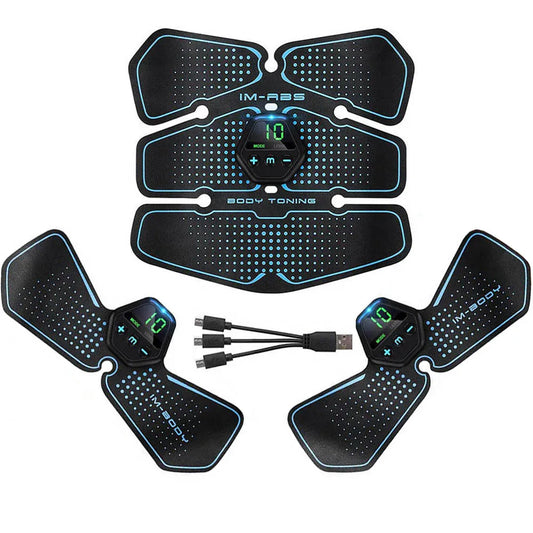 Muskelstimulator 2025: YangChen Abdominal Muscle Stimulator Trainer EMS Abs - Fitness Equipment Training Gear Muscles Electrostimulator Toner Exercise Home Gym Collection