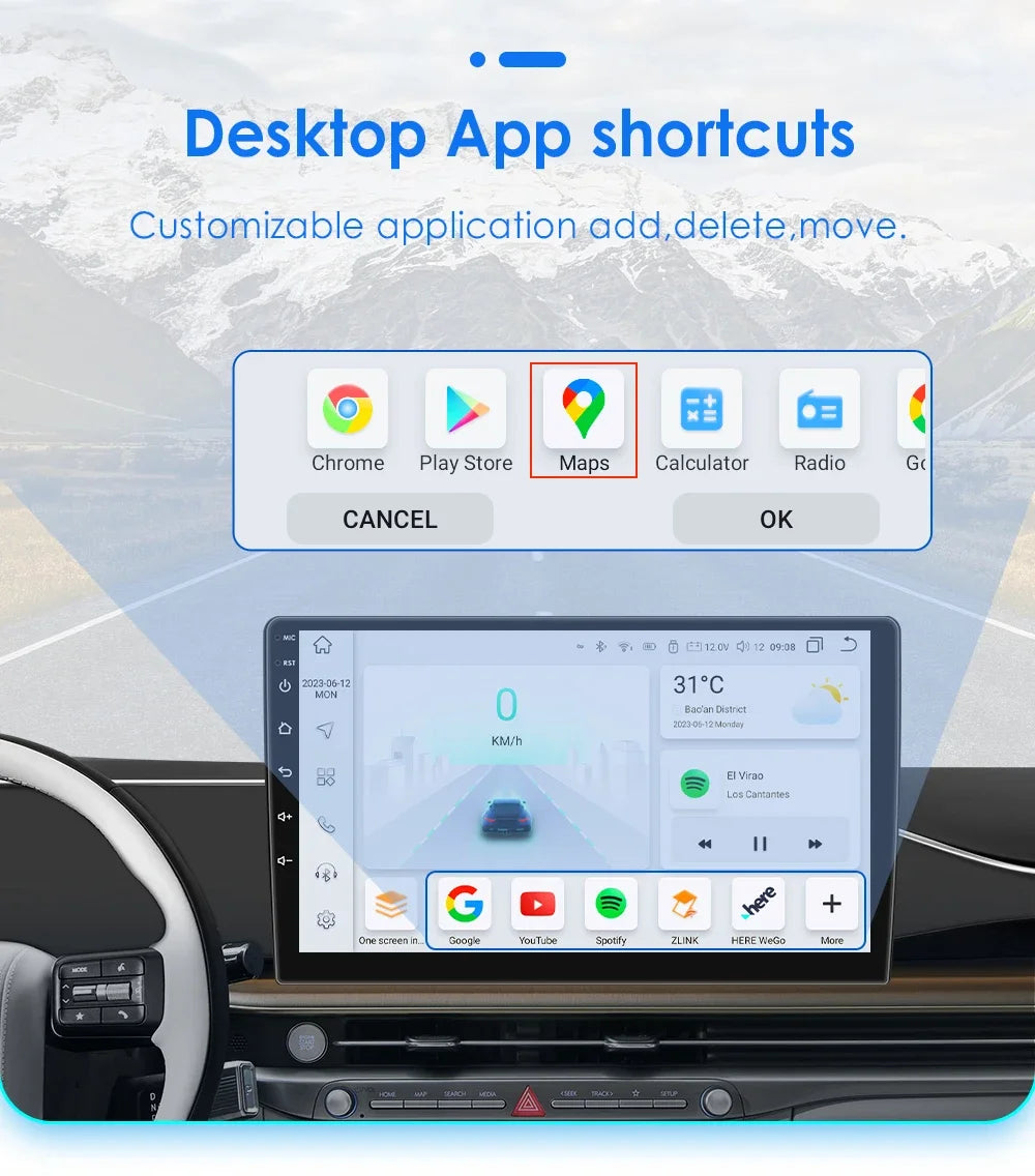 CarPlay Autoradio Multimedia Player für Honda Civic Hatchback