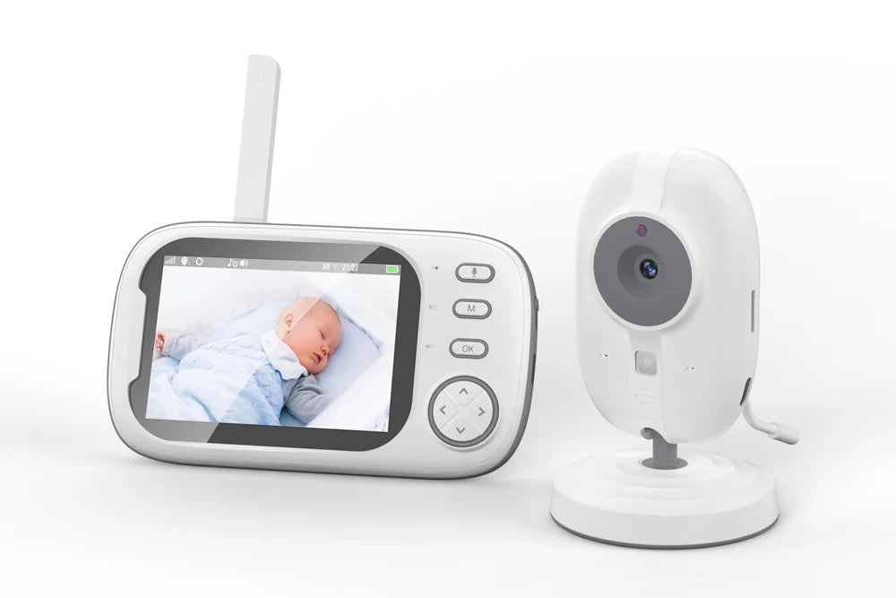 Baby-Monitor 2025: Cdycam 3.5" Wireless-Video - Night Vision Collection