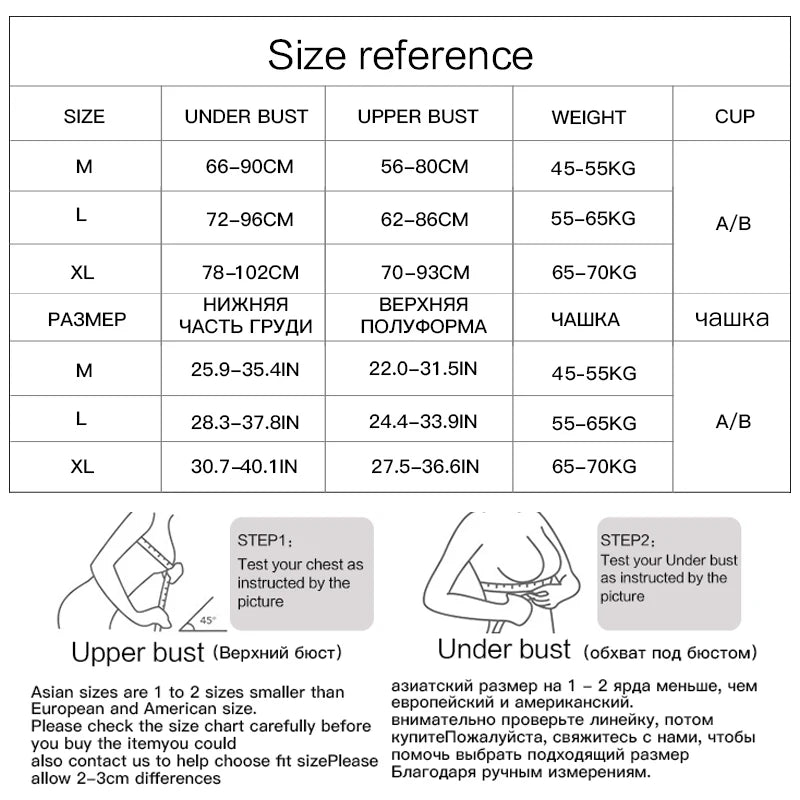 Women Seamless Sports Crop Top elegant Bra Female Tube Tops Deep V elegant Women's Underwear Bralette Sleeveless Camis Bandeau Top