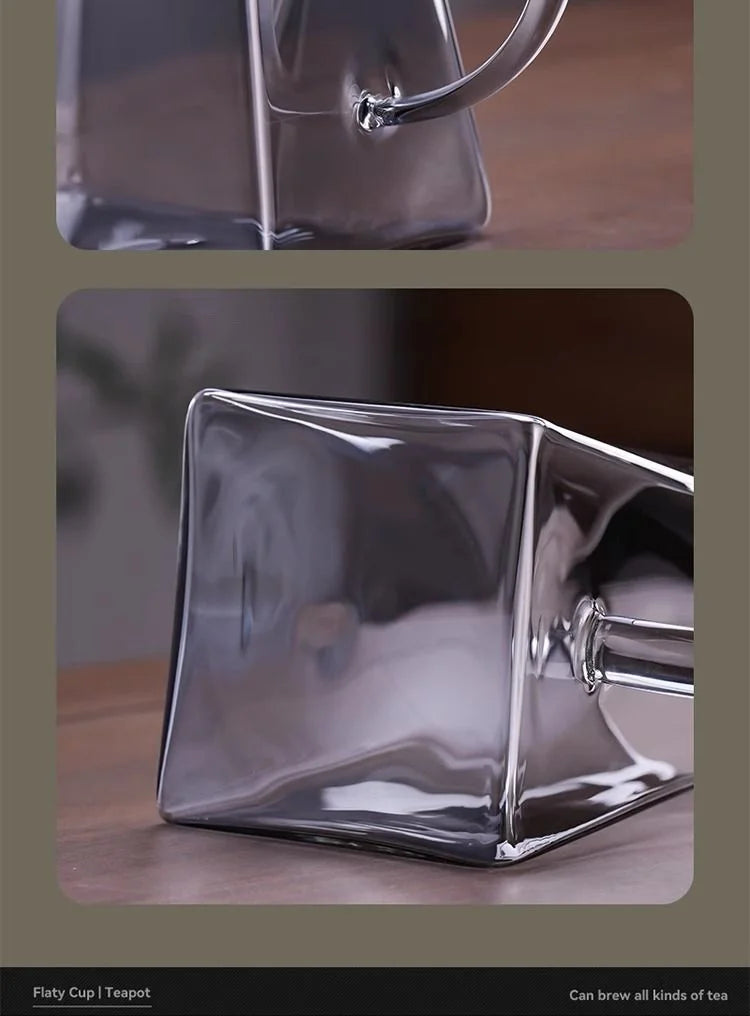 GIANXI Glass Teapot And Pot Household Tea Set Teapot Heat-resistant Tea Water Separation Filter Flower Teapot Glass Teapot