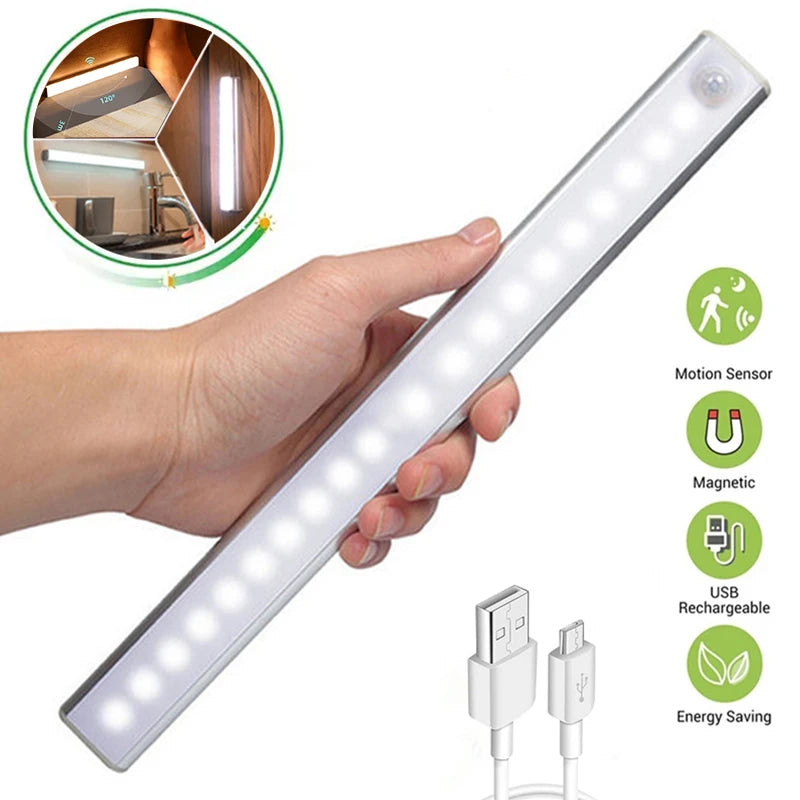 LED Bewegungsmelder Licht 2025 - Wireless Type C Rechargeable für Küche