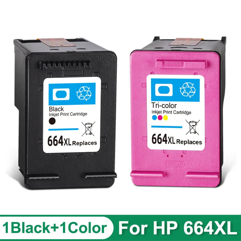 Tintenpatrone 2025: Hicor HP-664XL Remanufactured - Deskjet Compatible Collection