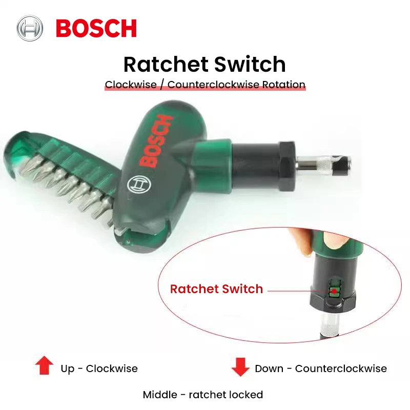 Bosch Electric Drills Bits Kit Screwdriver Ski Tool Holder Installation Snowboard Adjustment T-shaped Ratchet with PH3