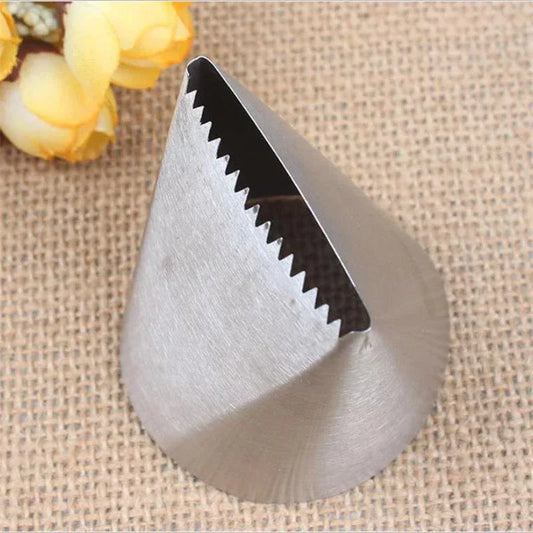 Oversized DIY Cake Making Cream Cupcake Stainless Steel Tools Mouth Flower Lcing Piping Nozzles Kitchen Pastry Decorating Baking - Golden Bridge Store