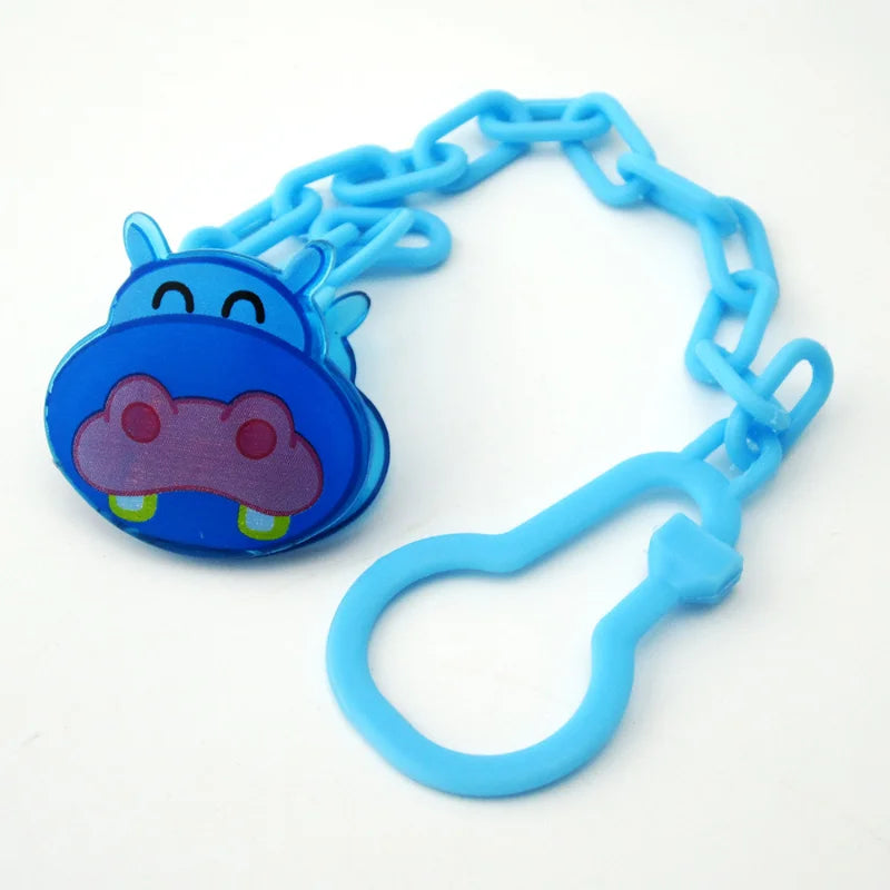 Etyakids Clip pentru suzetă cu animale din desene animate - Clip 0-36 luni 22 cm