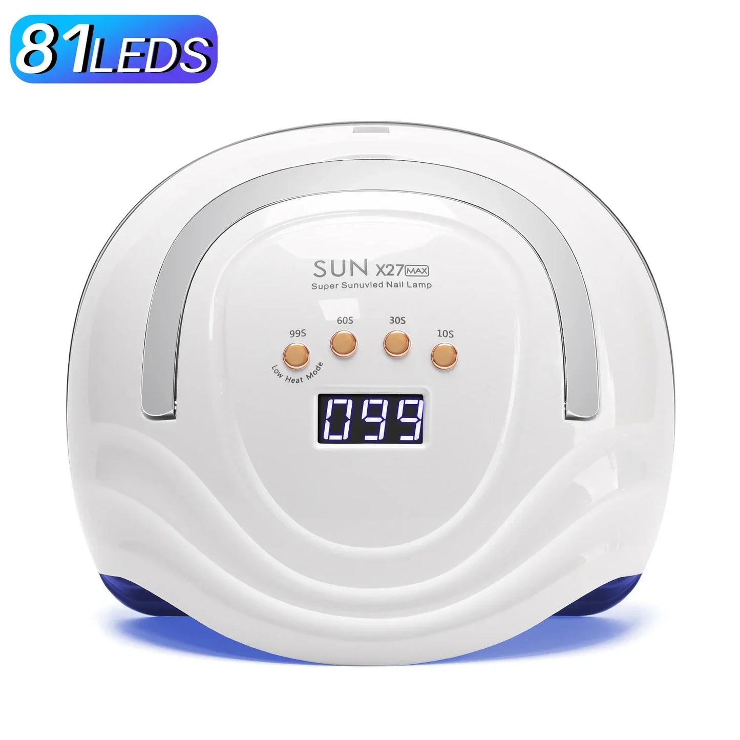 ProNail 380W UV Lampe Bewegungsmelder - 81 LEDs 38cm