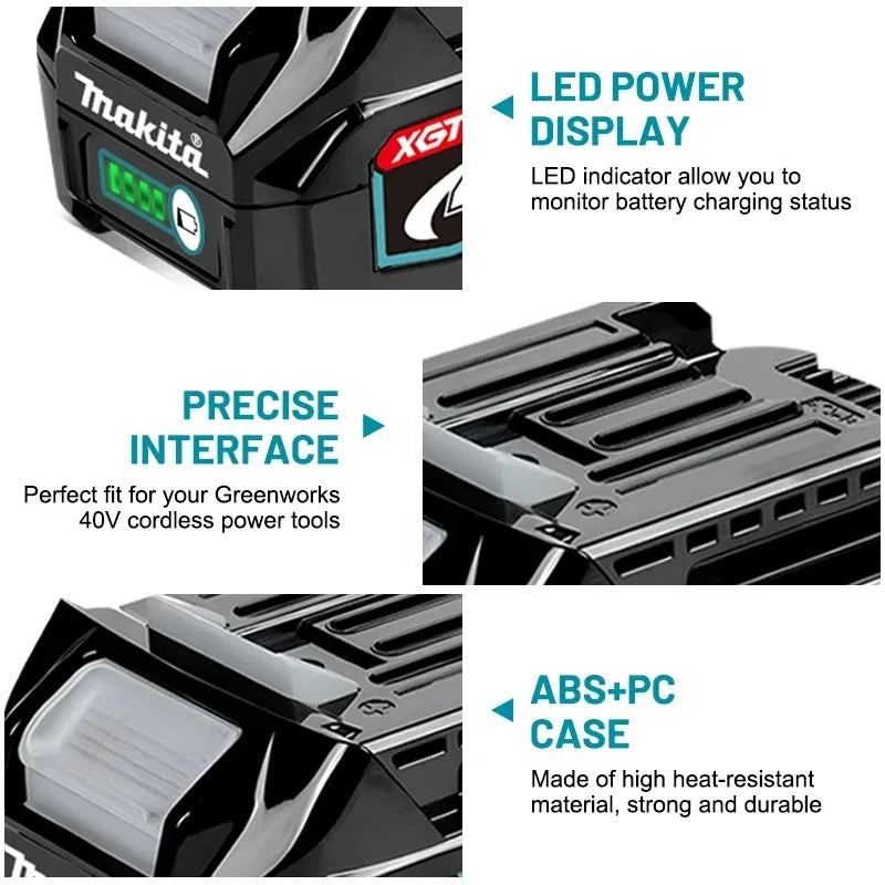 Makita BL4050 XGT Ersatzakku - 40V 5000mAh 5.0Ah Kapazität