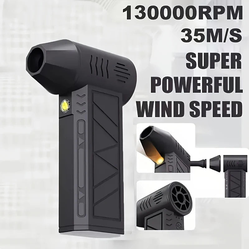 Xiaomi 130000RPM Handheld Brushless Motor 3nd Generation X3 Violent Blower Turbo Jet Fan Wind Speed 52m/s industrial Duct Fan