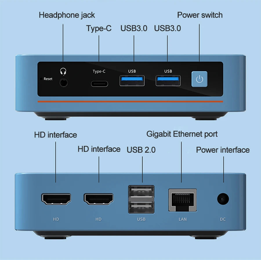 SOYO M2 Plus V1 Intel N100 - 16 GB, 3,4 GHz, Compact