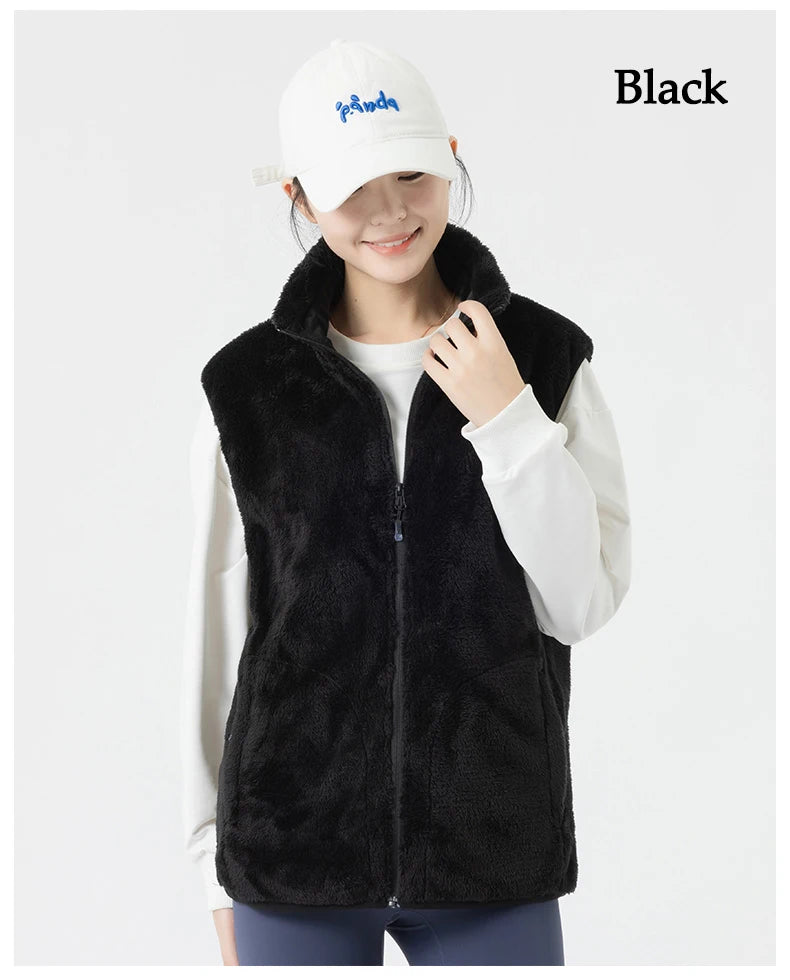 Ippolich 9-Zonen Smart-Heizjacke - Korallenfleece USB M-XL