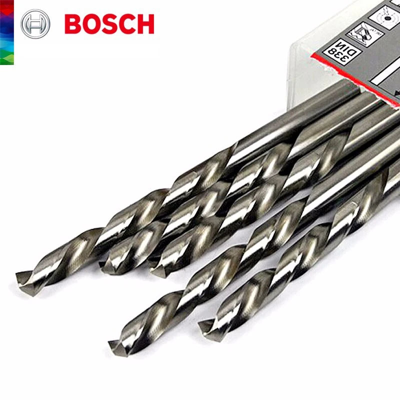 Bosch Metal Drill Bits Hss-G Straight Shank Twist Drill Bit Hole Cutter Power Tools for Metal Alloy Iron Drilling Metalworking