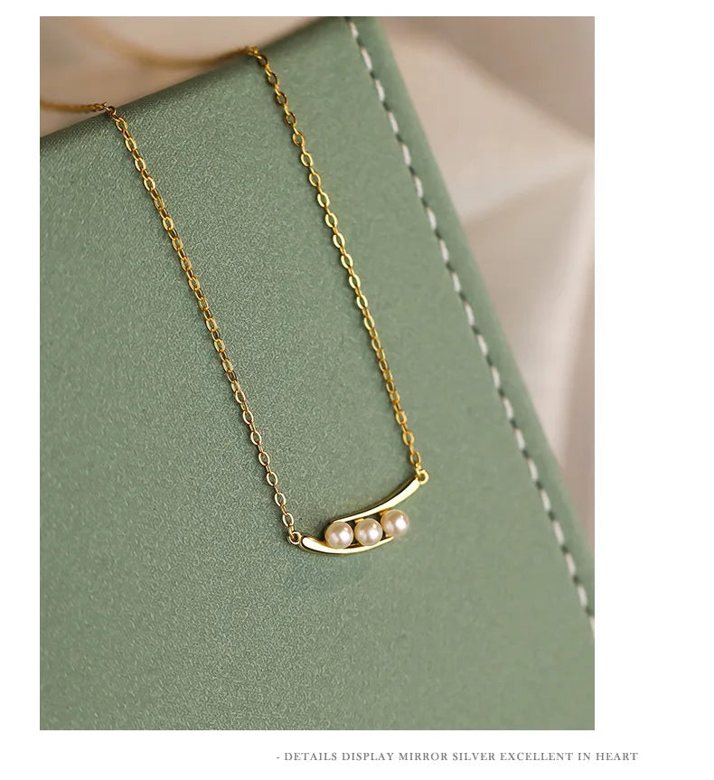 OBEAR XL864 Perlenanhänger Luxus Damen - 925 Silber 1.2g