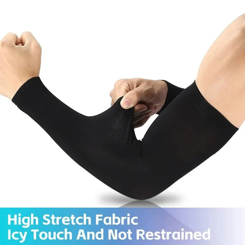 Arm-Ärmel 2025: Ice-Silk Sports UV-Protection Cool Summer Collection