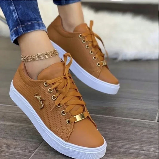 Woman Spring Autumn Casual Tennis Sneakers White Sport for Women Outdoor Jogging Lightweight Platform Shoes Tenis Feminino Flats