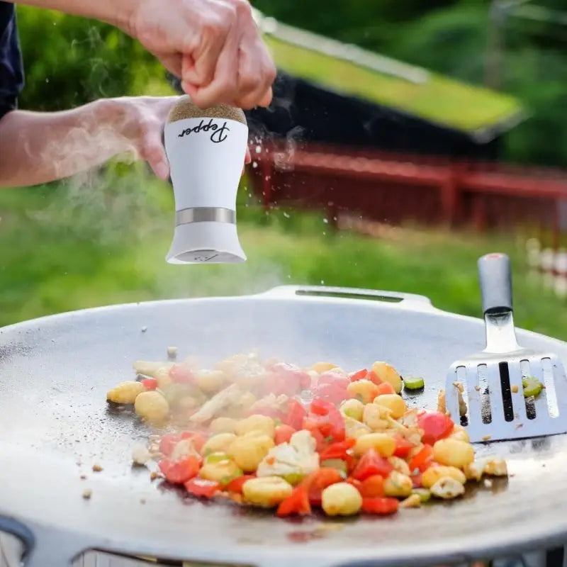 DUTRIEUX Gewürzset Edelstahl Glas - 2 Stück 150ml 12cm