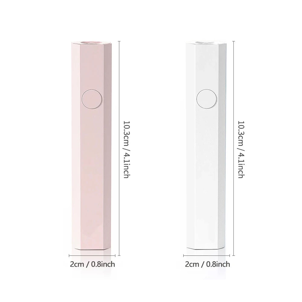 YIKOOLIN Mini UV Light Cure Nails Lamp for Gel Nails LED Nail Lamp for Gel Polish Manicure USB Nail Dryer for Fast Curing