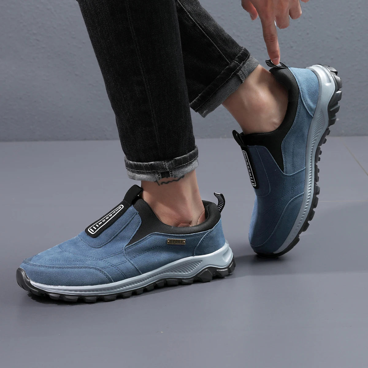 Sneakers Men Sport Running Shoes Men Light Athletic Shoes Men Casual Flats Trail Breathable Walking Shoes