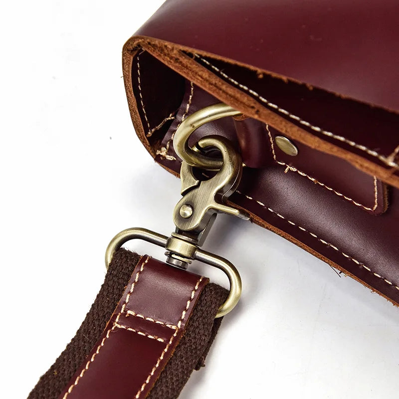 Luufan Aktentasche Rindsleder Business - 16 Zoll, 40x30x10cm