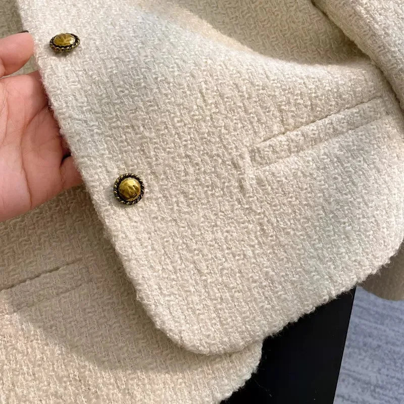 QBKDPUCN Cropped-Jacke V-Ausschnitt - Kapazität:M; Größe:S