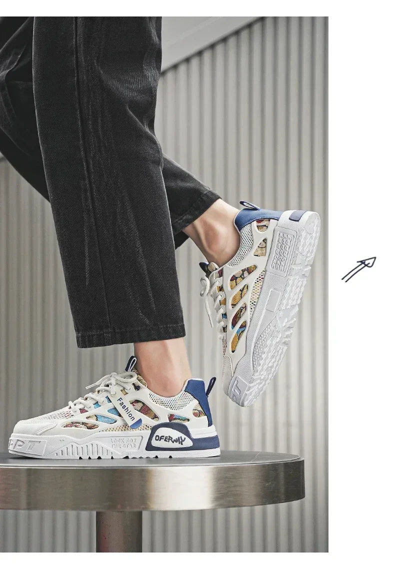 Zapatillas Hombre 2024 - Adidași de lux pentru skateboard, Tenis Masculino Respirable și Cómodo (Casual/Running)