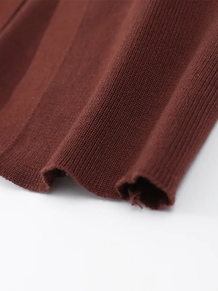 Luna Damen-Strickjacke V-Ausschnitt - Langarm, Knopf, M-L/XL