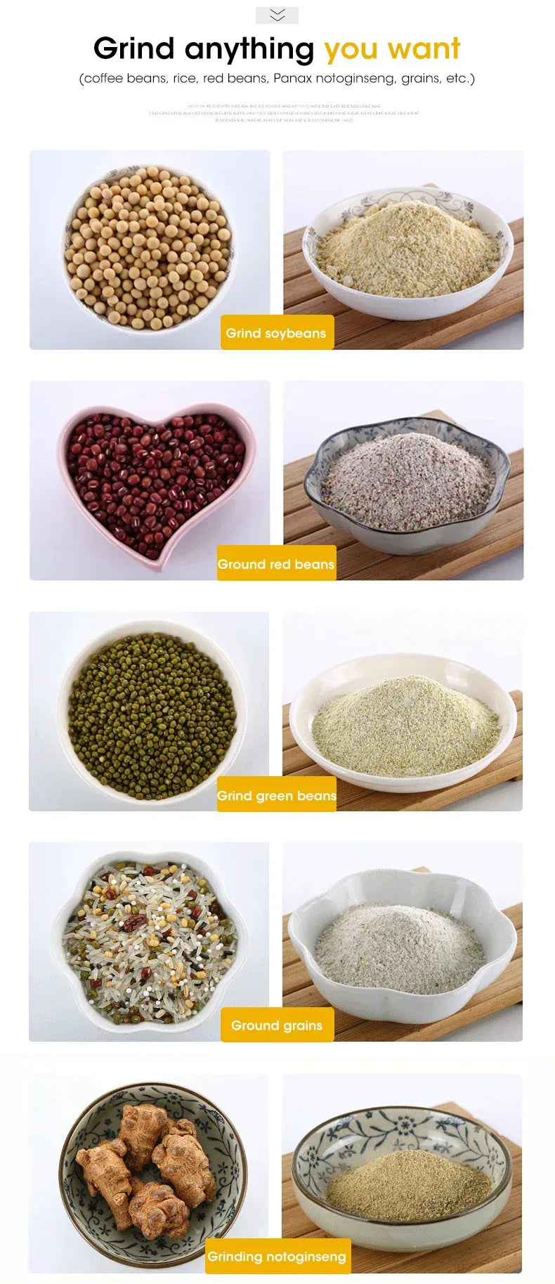 Mini-Elektro-Mühle 300ml - Golden Bridge Store