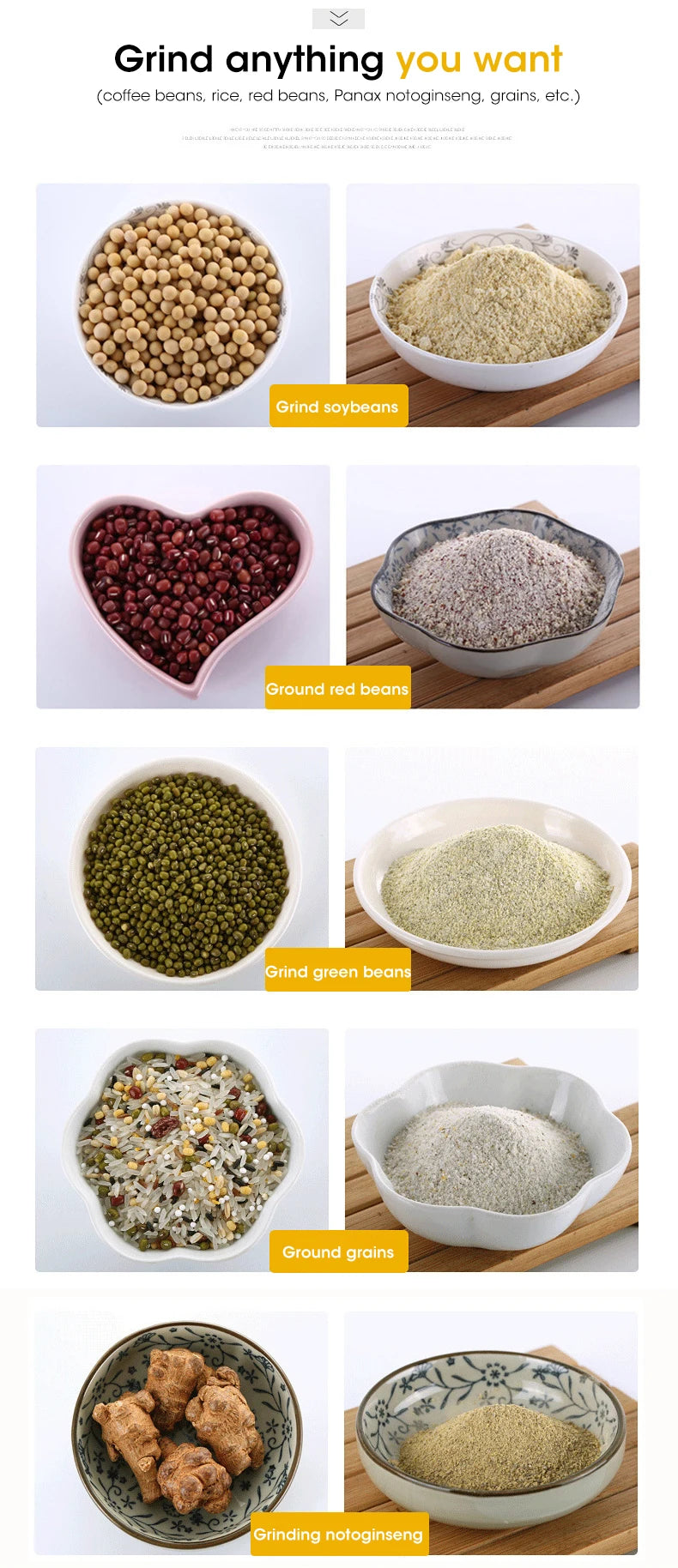 Mini-Elektro-Mühle 300ml - Golden Bridge Store