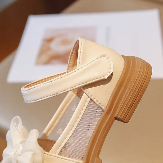 Mädchen Gehschuhe 2025 - Baby Mädchen Weiche Sohle Casual Schuhe - Frühling Herbst Schleife Runde Zehen Prinzessin Rutschfest