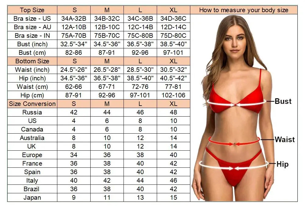 14 Farben S-XL Elegant Leopard Bikini: Varleinsar Wire-Free Low Waist Brasilianischer - Zweiteilig Beach Style Polsterung Leopard-Muster