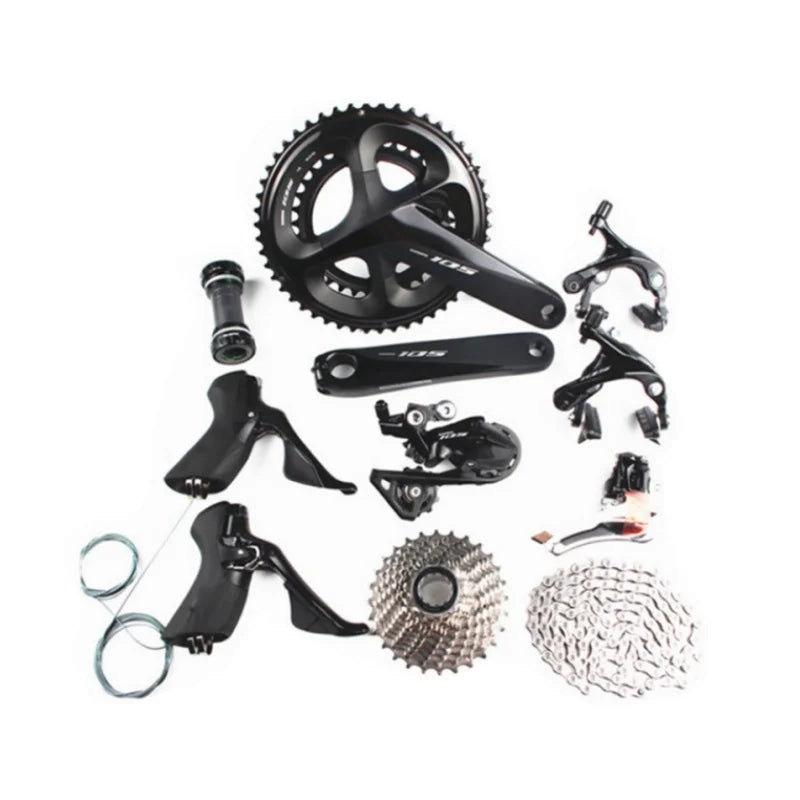 SHIMANO 105 R7000 Groupset 2x11 Speed 170/172.5/175mm 50-34T 52-36T 53-39T Road Bike Bicycle Kit Groupset Upgrade From 5800