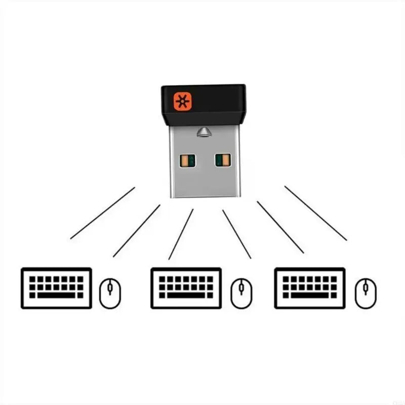 Keine C63A Unifying Empfänger - 6-Kanal, USB, 2.4G Dongle