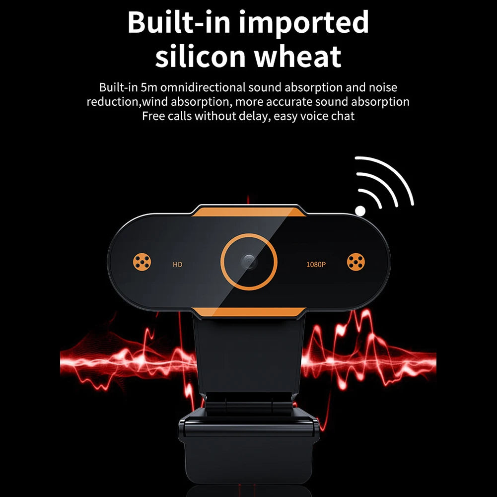 Fanmuran Webcam USB 4K - CMOS Sensor, 480P, Mikrofon