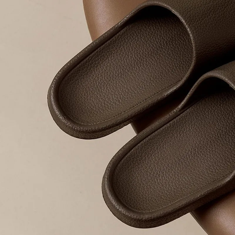 Frauen Dick Plattform Cloud Hausschuhe Sommer Strand Eva Weich Sohle Slide Sandalen Freizeit Männer Damen Innen Badezimmer Anti-Rutsch Schuhe
