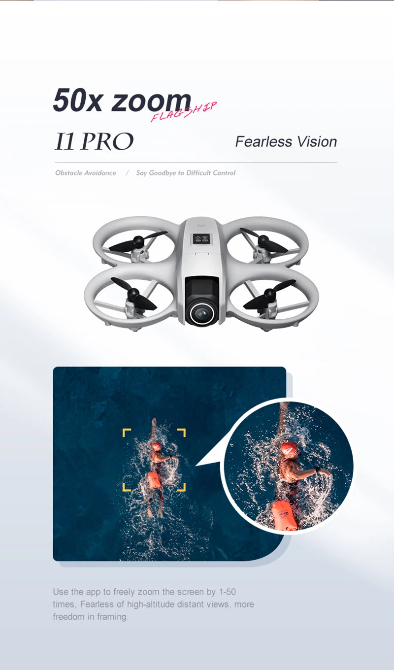 Drohne 2025: Xiaomi i1PRO 8K Aerial Photography - Dual Camera HD Foldable Five-side Obstacle Avoidance Collection