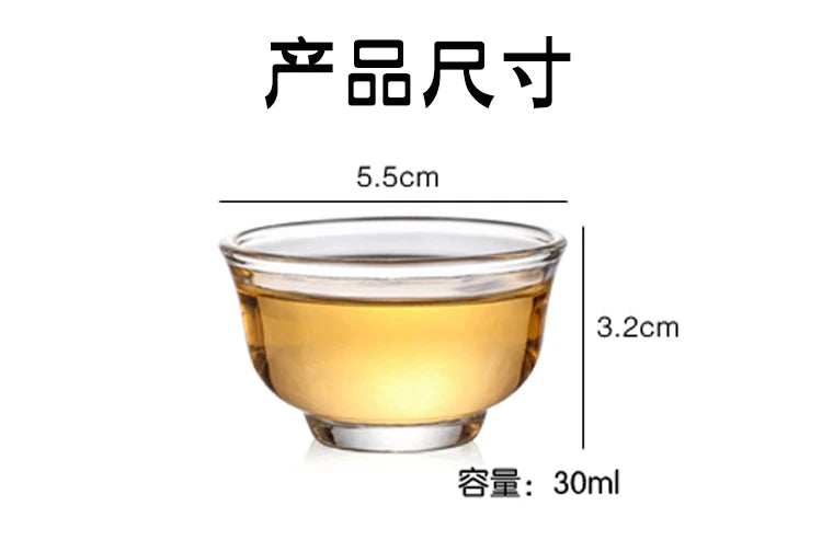 Hitzebeständiger Glas-Teetopf Chinesische Set
